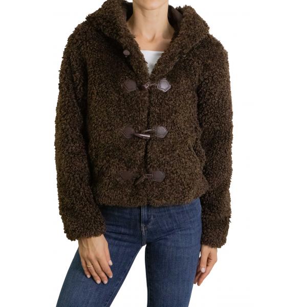 Giacca teddy con bottoni Only 